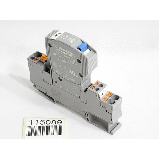 Phoenix Contact 2800837 CB TM1 2A SFB P Geräteschutzschalter + 2800929 - Maranos.de