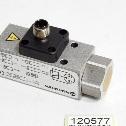 Norgen 18D Druckschalter 0880160 -1…0bar max.80 bar / Unbenutzt - Maranos.de