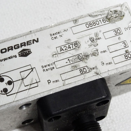 Norgen 18D Druckschalter 0880160 -1…0bar max.80 bar