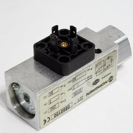 Norgen 18D Druckschalter 0880100 -1…0bar max.80 bar / Unbenutzt