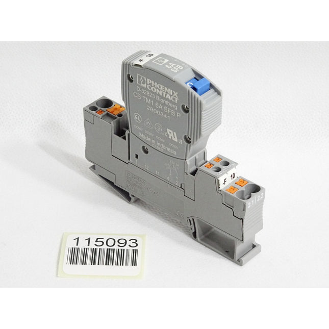Phoenix Contact 2800841 CB TM1 6A SFB P Geräteschutzschalter + 2800929 - Maranos.de