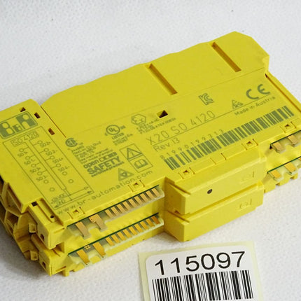 B&R X20SO4120 Rev.I3 X20 SO 4120 Sicheres digitales Ausgangsmodul - Maranos.de