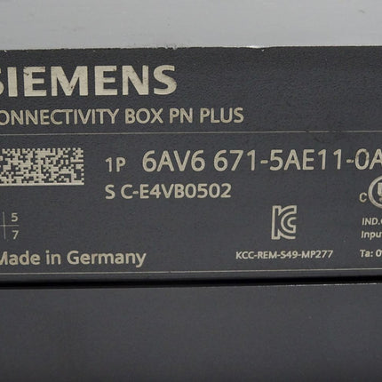 Siemens Connectivity Box PN PLUS 6AV6671-5AE11-0AX0 6AV6 671-5AE11-0AX0 - Maranos.de