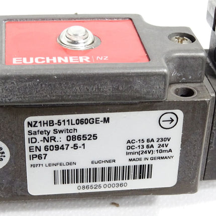 Euchner Sicherheitsschalter 086525 NZ1HB-511L060GE-M / Unbenutzt - Maranos.de