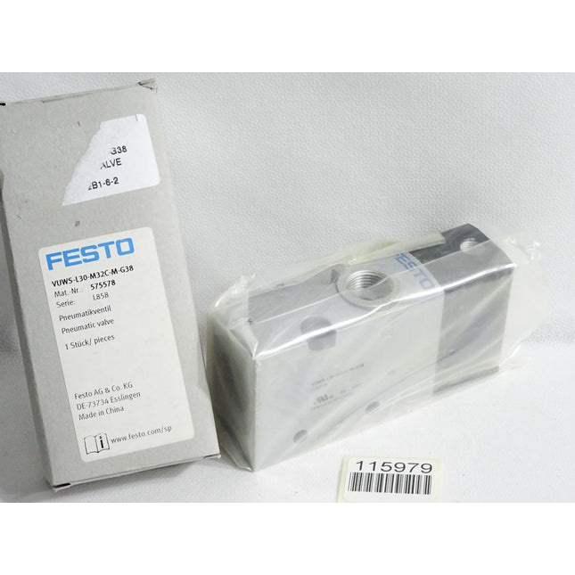 Festo 575578 VUWS-L30-M32C-M-G38 Pneumatikventil / Neu OVP - Maranos.de