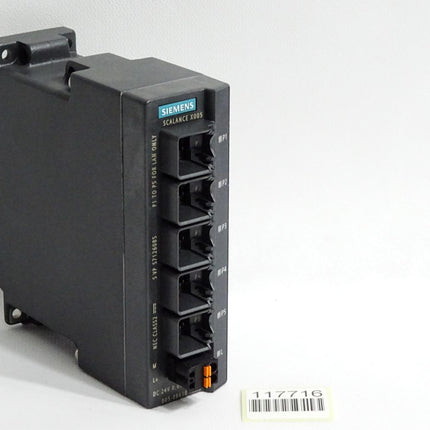 Siemens Scalance X005 Ethernet Switch 6GK5005-0BA10-1AA3 / Neuwertig - Maranos.de