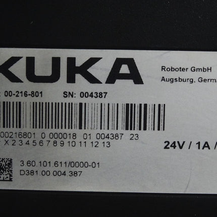 Kuka Smartpad Teach Pendant Panel KCP4 00-216-801