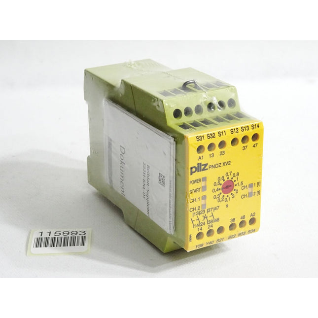Pilz 774502 PNOZ XV2 3/24VDC 2n/o 2n/o t Sicherheitsschaltgerät / Neu OVP - Maranos.de