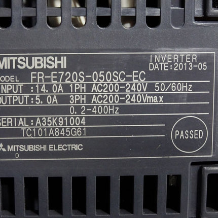 Mitsubishi Inverter FR-E720S-050SC-EC / Neuwertig - Maranos.de