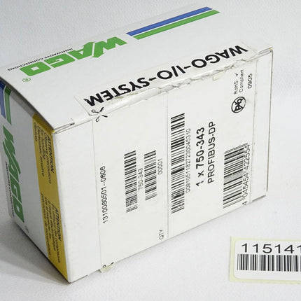 Wago 750-343 Feldbuskoppler PROFIBUS DP / Neu OVP - Maranos.de