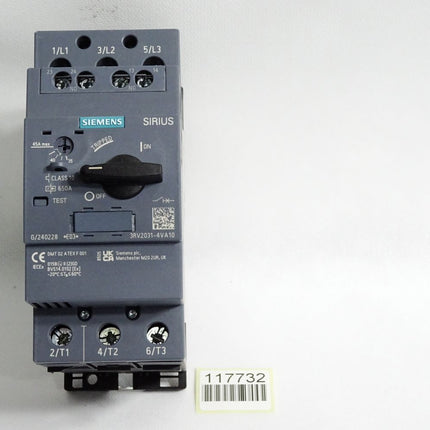 Siemens Leistungsschalter 3RV2031-4VA10 / Neuwertig