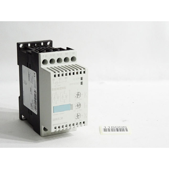 Siemens Sanftstarter 3RW3016-1CB04 9 A 4 kW/400 V / Unbenutzt - Maranos.de