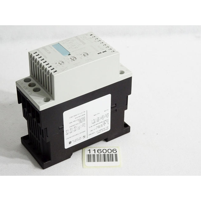 Siemens Sanftstarter 3RW3016-1CB04 9 A 4 kW/400 V / Unbenutzt - Maranos.de