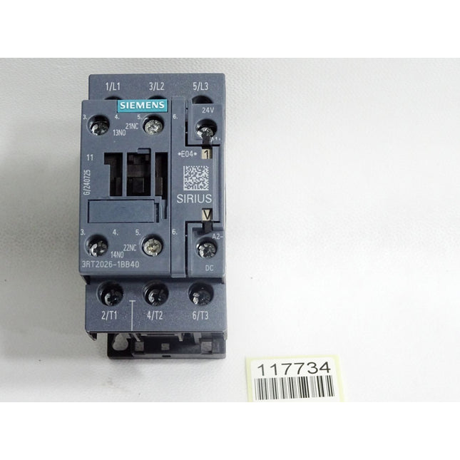 Siemens Leistungsschütz 3RT2026-1BB40 / Neuwertig