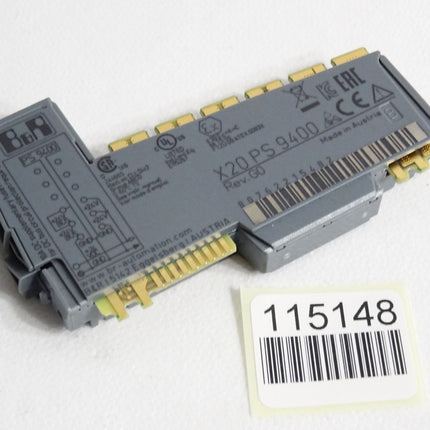B&R X20PS9400 Rev. G0 X20 PS 9400 Power Supply - Maranos.de