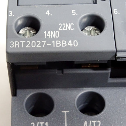 Siemens Leistungsschütz 3RT2027-1BB40 / Neuwertig