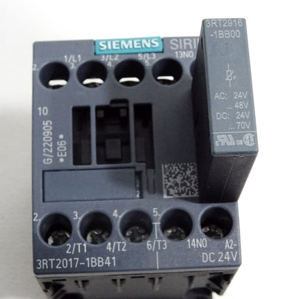 Siemens 3RT2017-1BB41 Leistungsschütz / Neuwertig