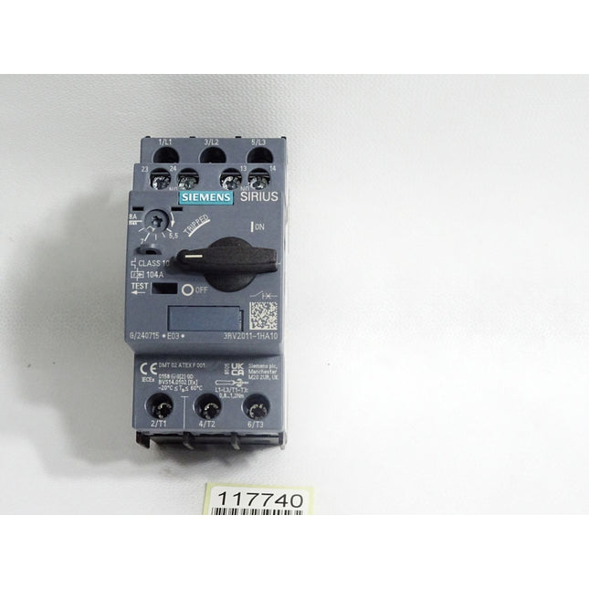 Siemens Leistungsschalter 3RV2011-1HA10 / Neuwertig