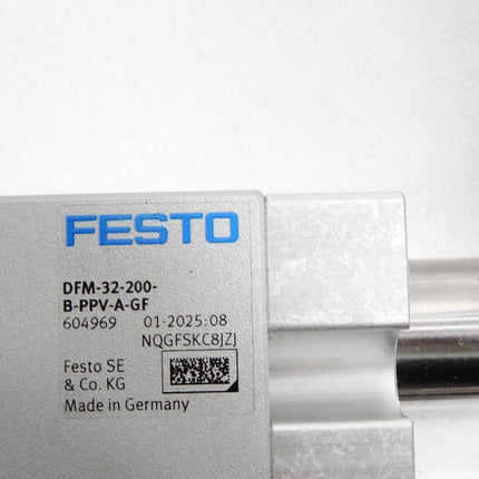 Festo 604969 DFM-32-200-B-PPV-A-GF Führungszylinder / Unbenutzt mit Lagerspuren - Maranos.de