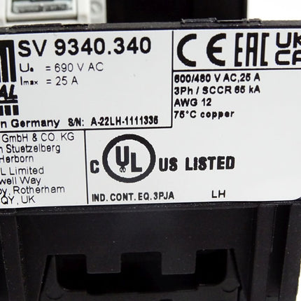 Rittal SV9340.340 OM-Adapter mit Anschlussleitungen / Neuwertig