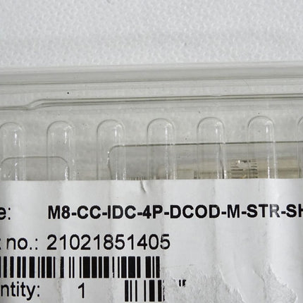 Harting Rundsteckverbinder 21021851405 M8-CC-IDC-4P-DCOD-M-STR-SHLD / Neu OVP - Maranos.de