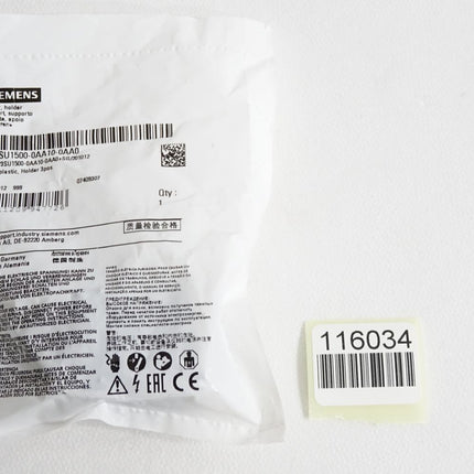 Siemens Halter 3SU1500-0AA10-0AA0 / Neu OVP - Maranos.de