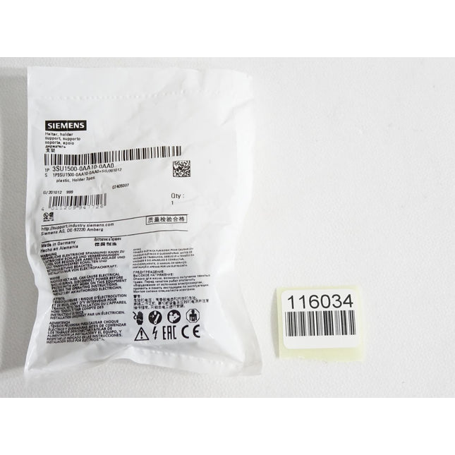 Siemens Halter 3SU1500-0AA10-0AA0 / Neu OVP - Maranos.de