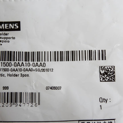 Siemens Halter 3SU1500-0AA10-0AA0 / Neu OVP - Maranos.de