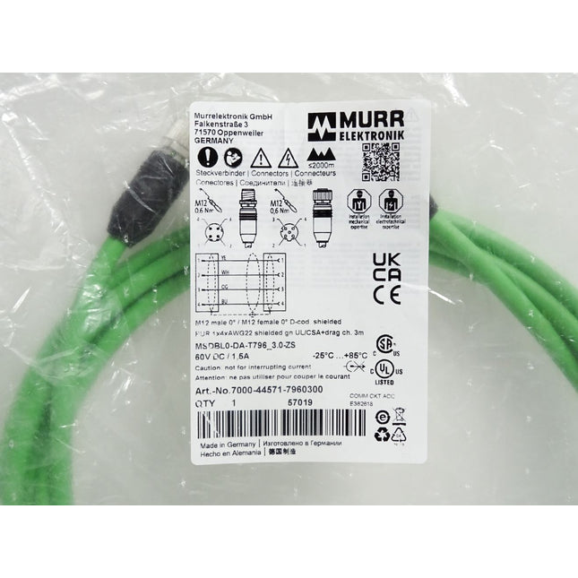 Murr Elektronik Kabel 7000-44571-7960300 / Neu OVP