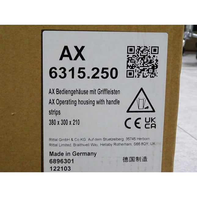 Rittal AX6315-250 Bediengehäuse AX mit Griffleisten / Neu OVP - Maranos.de