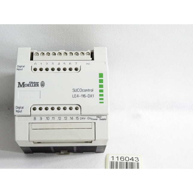Klöckner Moeller SUCOcontrol LE4-116-DX1 Digital Input Module /Frontklappe fehlt - Maranos.de