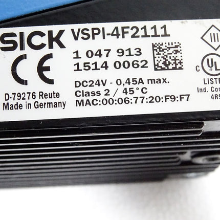 Sick Inspector 2D-Snapshot VSPI-4F2111 1047913