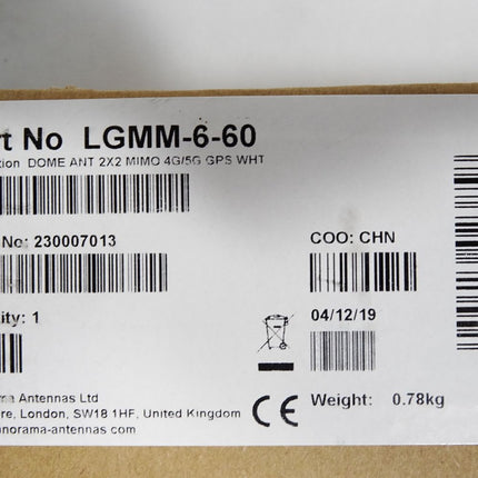 Panorama Antennas LGMM-6-60 / Neu OVP - Maranos.de