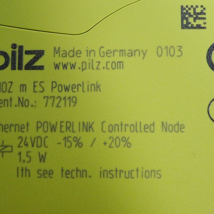 Pilz Kleinsteuerung PNOZmulti 2 PNOZ m ES Powerlink 772119 / Neuwertig