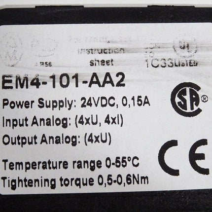 Klöckner Moeller SUCOcontrol EM4-101-AA2 / andere Frontklappe - Maranos.de