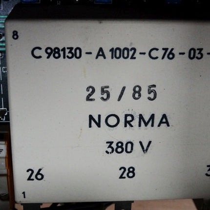 Siemens Simoreg 6RA2632-6DV57-0 -ZY26 6RA8261-3B -2CA00 C98130-A1002-C76-03-25