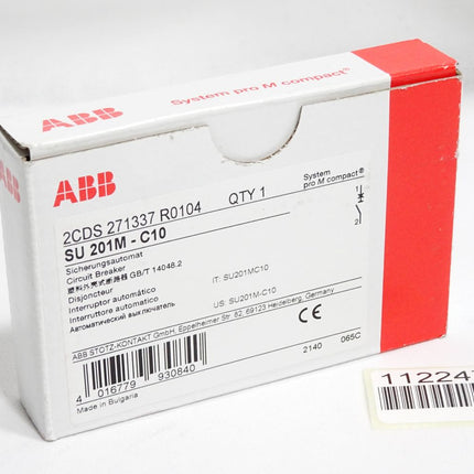 ABB SU201M-C10 2CDS271337R0104 Sicherungsautomat / Neu OVP - Maranos.de
