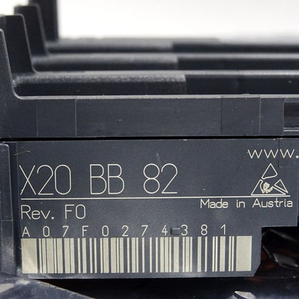 B&R X20BB82 Rev.F0 X20 BB 82 Bus Base Module / Neu OVP - Maranos.de