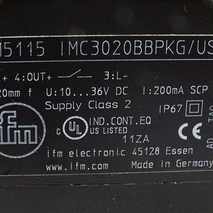 Ifm electronic IM5115 IMC3020BBPKG/US Induktiver Sensor - Maranos.de
