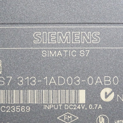 Siemens S7-300 CPU 313 6ES7313-1AD03-0AB0 6ES7 313-1AD03-0AB0 - Maranos.de