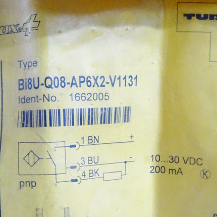 Turck Bi8U-Q08-AP6X2-V1131 Induktiver Sensor 1662005 / Neu OVP - Maranos.de