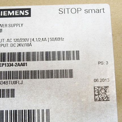 Siemens SITOP Smart Power Supply 6EP1334-2AA01 6EP1 334-2AA01 / Neu OVP versiegelt - Maranos.de