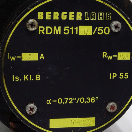 Berger Lahr Schrittmotor RDM 51117/50 5A 0.3Ohms - Maranos.de