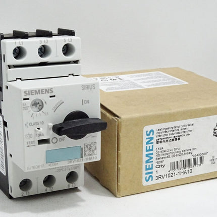 Siemens Leistungsschalter 3RV1021-1HA10 / Neu OVP - Maranos.de