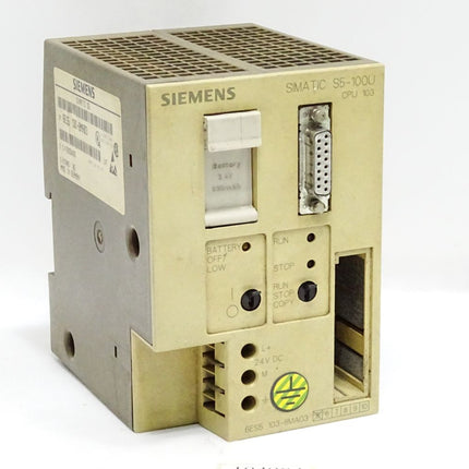 Siemens S5-100U CPU103 6ES5103-8MA03 6ES5 103-8MA03 - Maranos.de