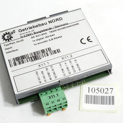 Getriebebau NORD SK XU1-ENC SKXU1-ENC 78200120/05E300032068 Inverter Communication Module - Maranos.de