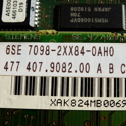 Siemens Simovert Wechselrichter 6SE7024-7TD61 mit Optionskarte 6SE7098-2XX84-0AH0 6SE7090-0XX84-0AH2 6SE7090-0XX84-0FF5 6SE7090-0XX84-0KA0 6SE7090-0XX84-0AB0 - Maranos.de