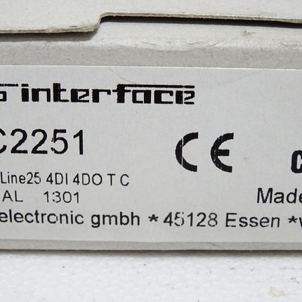 Ifm electronic AC2251 AS-Interface Schaltschrankmodul SmartL25 4DI 4DO T C / Neu OVP - Maranos.de
