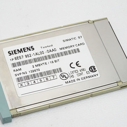 Siemens 6ES7952-1AL00-0AA0 6ES7 952-1AL00-0AA0 2MB Memory Card - Maranos.de