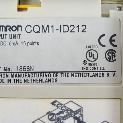 Omron CQM1-ID212 Input Unit